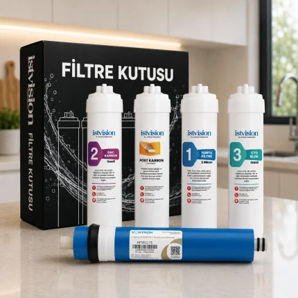 İstvision 5 Aşama İnline Orijinal Filtre Seti - Vontron Membran