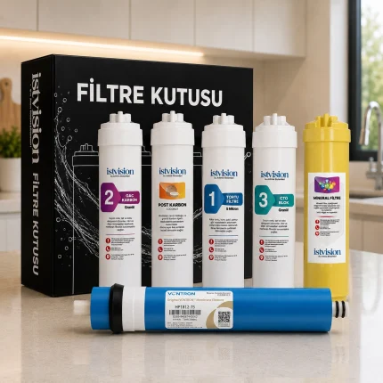 İstvision 6 Aşama İnline Orijinal Filtre Seti - Vontron Membran